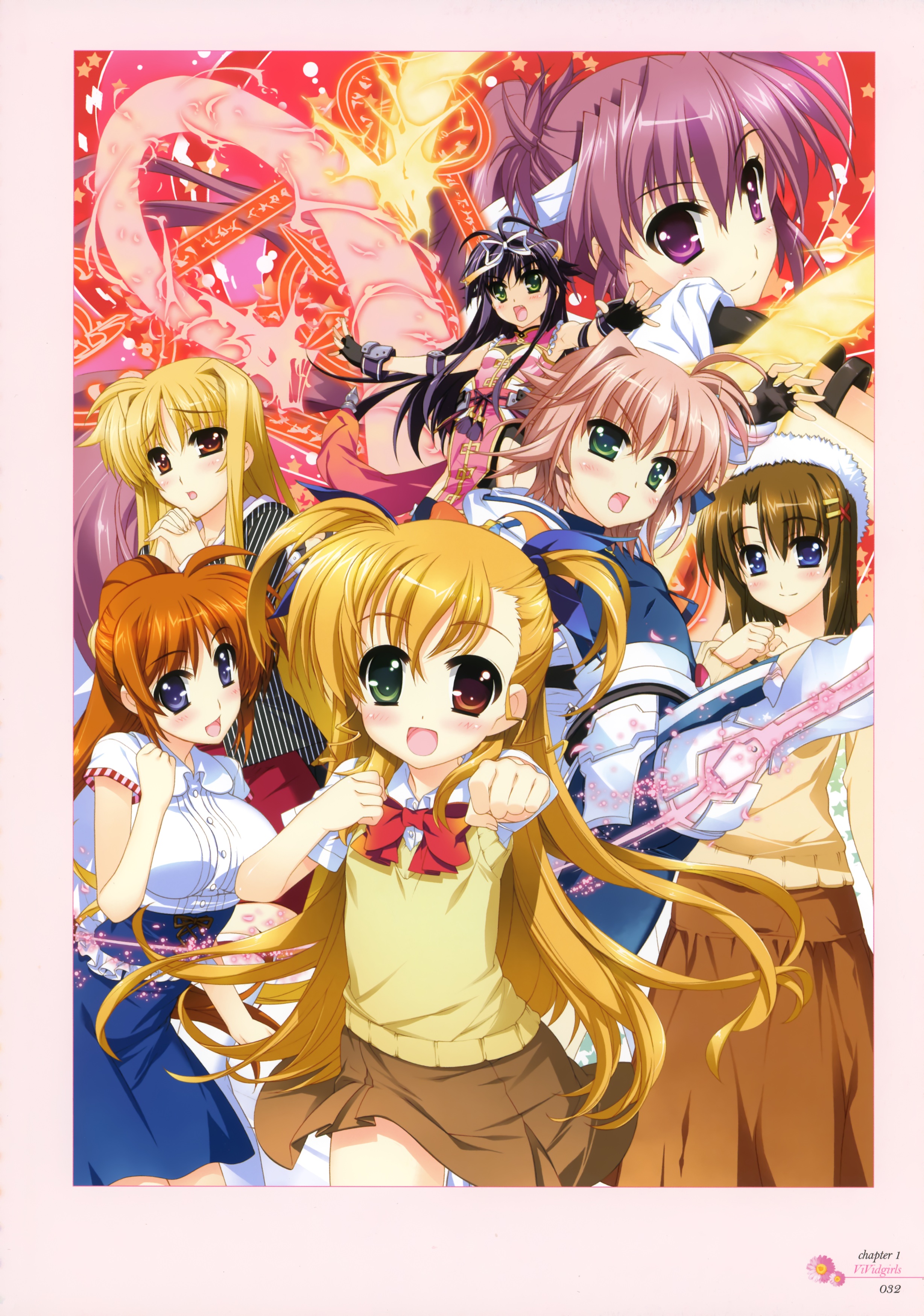 Fujima Takuya Mahou Shoujo Lyrical Nanoha Mahou Shoujo Lyrical Nanoha Vivid Fate Testarossa